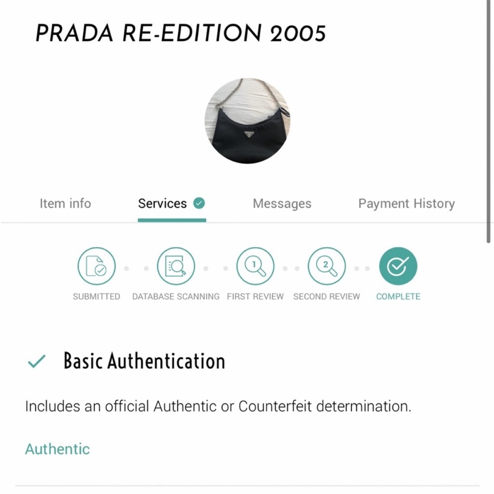 Authentic Prada Re-edition 2005 🌹FINAL PRICE🌹 - Picture 8 of 14